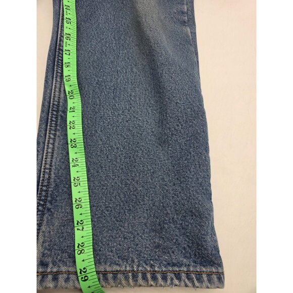 Carhartt B11 Jeans Mens 38x30 Blue Denim Flannel Lined Work Pants Relaxed Fit - Picture 7 of 8